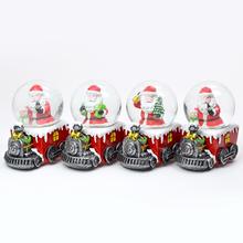 Ťažítko s LED svetlom a hudbou, mix štyroch motívov, 10 cm.