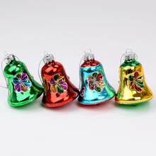 Sklenené zvončeky v mixe vzorov, rôzne farby.