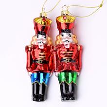 Vianočná ozdoba vojačik zo skla