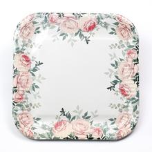 PPS1001900 TANIER PAPIER 23x23CM S/10 GORGEOUS ROSES - FLORASYSTEM