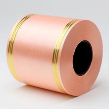 Oranžová smútočná stuha s rozmermi 80mm x 50m.