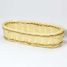 DP2095 KOŠ RATAN  OVAL 27x12x6 cm - FLORASYSTEM