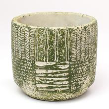 AKCIA OBAL Lynn pot round green 14XV12,5CM - FLORASYSTEM