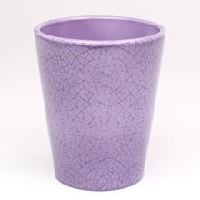 OBAL GLAZE ORCH.VIOLETT CRAQUELE 15CM - FLORASYSTEM