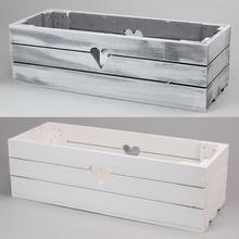 DEBNIČKA BIELA SRDCE PL21-172 ,,50,, V15xH18xŠ53cm - FLORASYSTEM