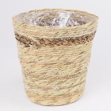 AKCIA! OBAL TRÁVA okrúhly l. hnedá - v18xh18cm - FLORASYSTEM