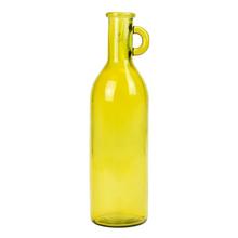 FĽAŠA Sitia z recyklovaného skla žltá - v50xh14cm - FLORASYSTEM