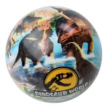Lopta s dinosaurami s priemerom 14 cm.