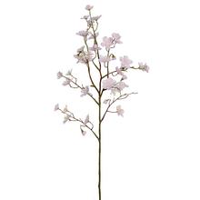 Umelý konár čerešne v svetloružovej farbe, 75 cm.