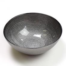 MISKA SKLENENÁ DIA 15CM STRIEBORNÁ COL - FLORASYSTEM