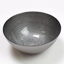 MISKA SKLENENÁ DIA 21CM STRIEBORNÁ COL - FLORASYSTEM