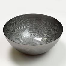 MISKA SKLENENÁ DIA 28CM STRIEBORNÁ KOL - FLORASYSTEM
