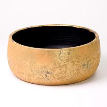 MISA CLEMENTE OKRÚHLA ZLATÁ 37XV15CM - FLORASYSTEM