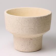 AKCIA OBAL Pietra okrúhly béžový - v25xh28cm - FLORASYSTEM