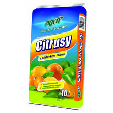 Substrát pre citrusy s prídavkom železa, 10L balenie.