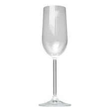 Pohár na šampanské s elegantným dizajnom.