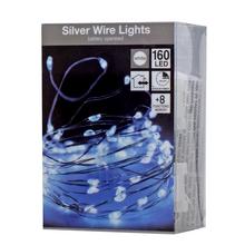 LED SVETIELKA /160/drôt BO W W, IND/OUT,8FUNK, TIMER IP44 8m  - FLORASYSTEM