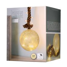 AKCIA!!GUĽA SKLO NA POVRAZE 12CM 19LED WW - FLORASYSTEM
