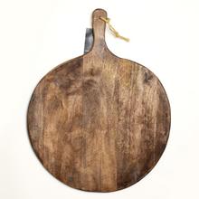 Drevený tanier s priemerom 36-38 cm