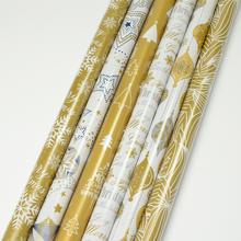 PAPIER VIANOČ DARČEKOVÝ 70X200CM 6ASS - FLORASYSTEM
