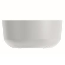 Biela dizajnová misa DGRS240L s rozmermi 23,5x11 cm.