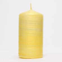 Žltá krémová sviečka DRAPANA VAL.50/100