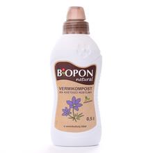 BOPON - Natural Vermikompost kvit.rastliny 0,5l - FLORASYSTEM