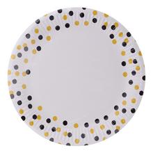 AKCIA! PPL1000509 TANIER PAPIERConfetti (gold-black) - FLORASYSTEM