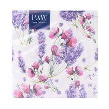 SDC137000 SERVÍTKY Fragrant Lavender 25X25cm 20ks - FLORASYSTEM