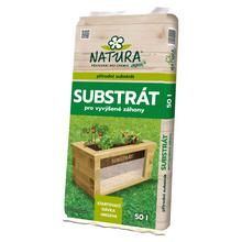 AKCIA!!!NATURA SUBSTRÁT NA VYVÝŠENÉ ZÁHONY 50L/51  - FLORASYSTEM