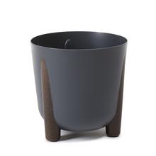 236 OBAL FRIDA ECO RECYK.ANTRACIT 26X25,5XV25,3CM - FLORASYSTEM