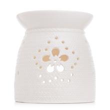 AROMALAMPA KVET PORCELÁN BIELA 10,5x10,5x11CM - FLORASYSTEM