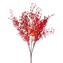 Umelé kvety zápich mini kvetinky červené 39 cm.