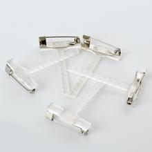 Biele spony Florex 2x5cm, 1 kus.