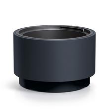 Obal na kvety HEOS v antracitovej farbe.