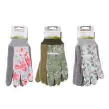 Rukavice do záhrady s rôznymi vzormi.