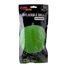 Zelený lampión s priemerom 23 cm, ideálny na párty.