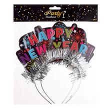 Papierová čelenka 'New Year' s dvoma kusmi.