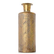 FĽAŠA METAL ZLATÁ 14xV37,5CM - FLORASYSTEM
