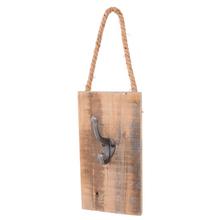 VEŠIAK DREVO+LANO NATUR 14,5x1,5/10x28CM - FLORASYSTEM