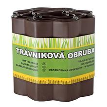 Trávniková obruba hnedá 15cm x 9m