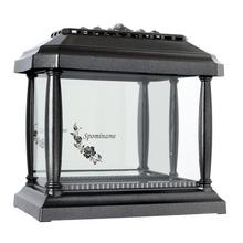 Lampión veľ. Panteon grafit s nápisom Spomíname