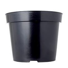 Čierny kontajner s priemerom 34 cm a objemom 15L.