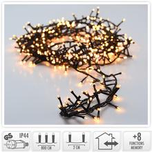 LED SVETIELKA CLUSTER /400/ WW,IND/OUT,FUNK8, 8MTR AX8510600 - FLORASYSTEM