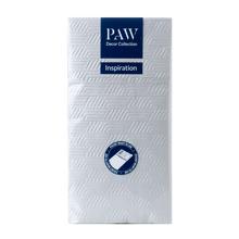 Strieborné jednofarebné servítky s textúrou, 40x40cm, 16ks, 3vrst.