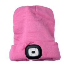 Ružová čiapka Albacore s LED svetlom