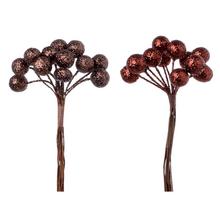 24FL05-11 GUĽKY 1CM GITR.HNEDÉ 12cm SUPER CENA! - FLORASYSTEM