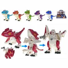 Dinosaurus/robot 8cm kov so zbraňou