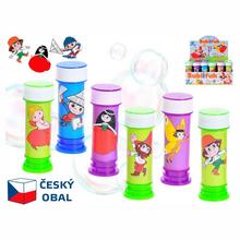 Bublifuk Večerníček 50ml s rôznymi postavičkami.