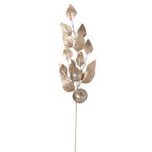 Umelý vianočný konár s jablkami, 75 cm
